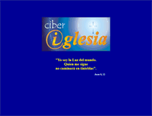 Tablet Screenshot of ciberiglesia.net
